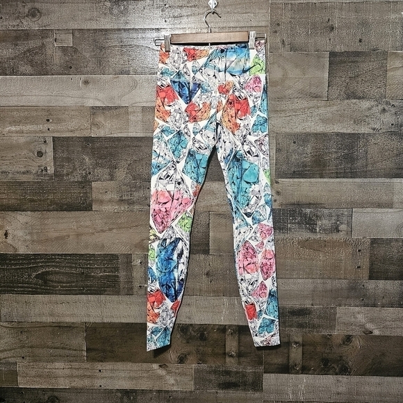 New Nike Power  Mid Rise Training Tights - Picture 5 of 12